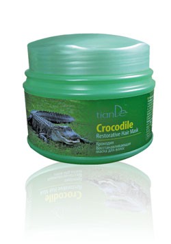 Regeneračná maska na vlasy "Krokodíl"